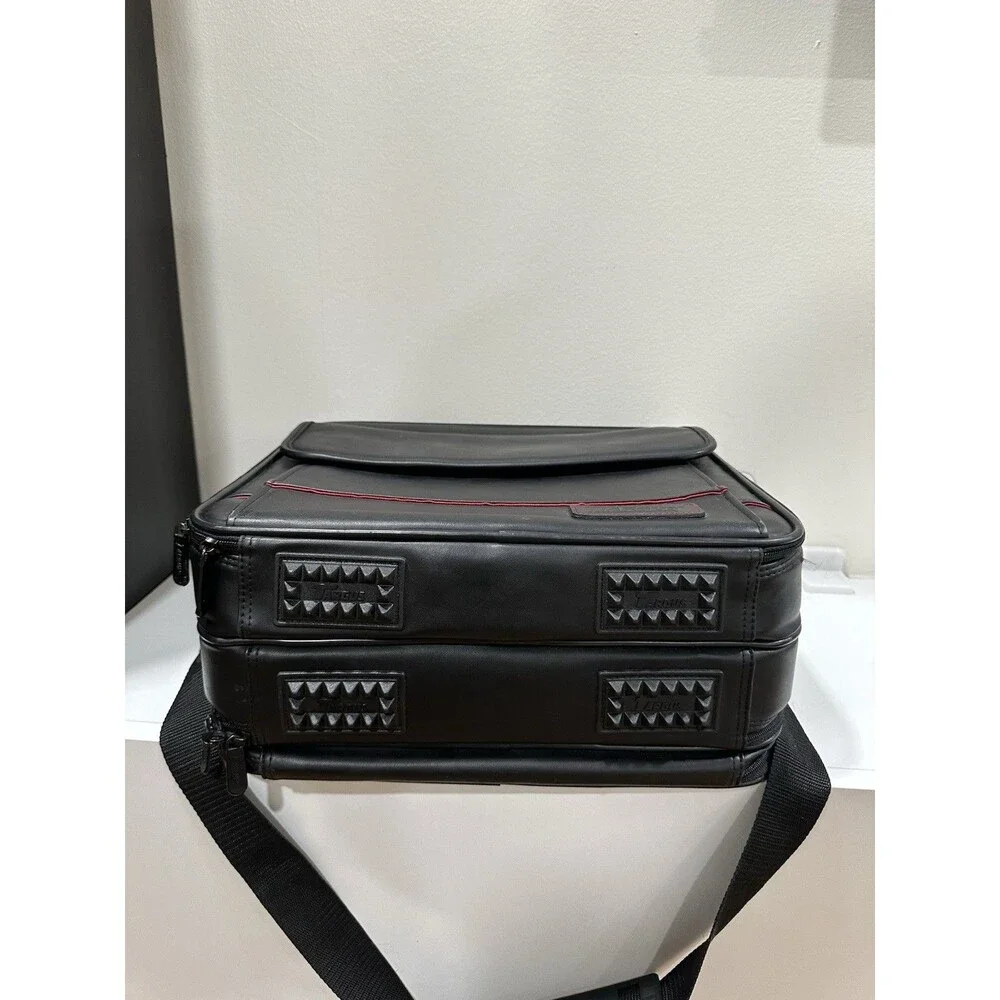 Targus Black Synthetic Leather Multi-Compartment Laptop / Briefcase Bag